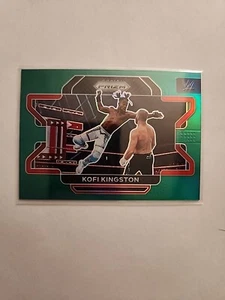 Kofi Kingston 2022 Panini WWE Prizm Green Prizm #16 - Picture 1 of 3