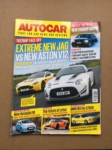 Autocar Magazine - 29 January 2014 - Jag XKR-S v Aston Vantage Hyundai i10 SE - Picture 1 of 2