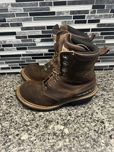 Botas de Leñador Impermeables Puntera Compuesta Carhartt CML8360 Escalada Talla 10.5 Marrón - Imagen 1 de 7