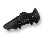 Eric Cantona Signed Black Soccer Shoe