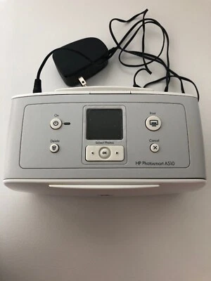 HP Photosmart A510 Q7024a Vivera Color Photo Printer - Image 1 of 4