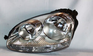 Headlight Assembly fits 2005-2010 Volkswagen Jetta GTI Rabbit  TYC