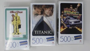 Back to the Future 2/Office Space/Titanic (500pc) Puzzles Cardinal Blockbuster - Picture 1 of 2