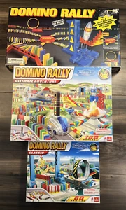 1995 Pressman & x2 2011 Goliath Domino Rally Sets w/ Dealer *Incomplete* READ!! - Picture 1 of 8