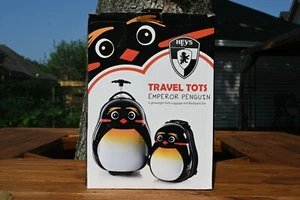 Kids Penguin Luggage & Backpack 2 piece Set Heys Travel Tots good condition  - Picture 1 of 7