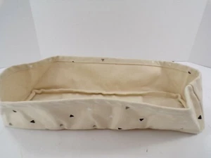 Pottery Barn Kids Triangles Canvas Nursery Storage Changing Table Gray #8474 - Picture 1 of 5