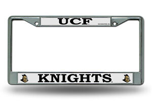 Central Florida UCF Chrome Metal License Plate Frame FREE US Shipping