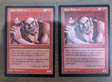This is one official MTG Ogre Enforcer card from Visions series
