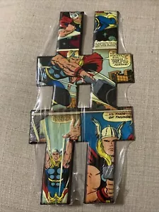 Marvel Avengers Thor Dekor Wandschild Dimensional Hashtag Symbol "#" Metalldose - Bild 1 von 4