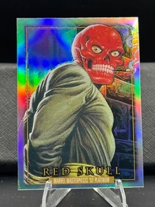2024 Marvel Masterpiece '92 Platinum - Red Skull, #80 - Rainbow - Picture 1 of 2