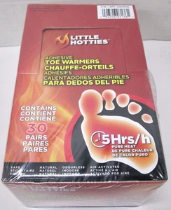 Scaldapiedi adesivi Little Hotties nuovi/sigillati 30 paia - Foto 1 di 3