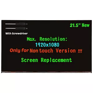Replacement HP 21.5” AIO 22-C M215HAN01.1 LCD Non-Touch LCD Screen Display New - Picture 1 of 5