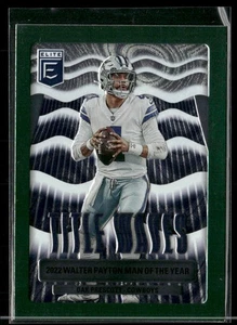 2023 Donruss Elite Title Waves Green Dak Prescott #TW-2 Dallas Cowboys - Bild 1 von 2