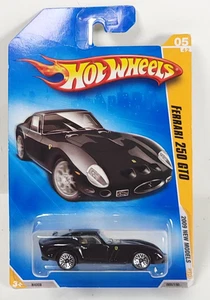 Hot Wheels Ferrari 250 GTO schwarz 2009 neue Modelle Bad Card - Bild 1 von 1