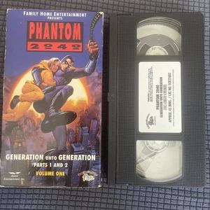 “Phantom 2040” Generation Unto Vol 1 VHS 1995 RARE Screener PROMO Tape Like New - Picture 1 of 4
