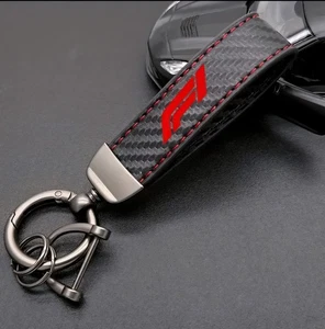 F1 Keyring Formula One Racing Keychain Car Home Office Keys Gift Unisex Him Her - Picture 1 of 6