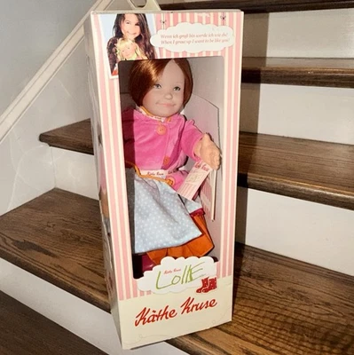 NIB Kathe Kruse Lolle Doll Annabelle Rare German 21.5” Realistic Doll Collectors - Image 1 of 4