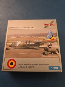 HERPA - 1/500 - Belgian Air Force "20 Years 20 Squadron " Lockheed - Art. 509497 - Foto 1 di 3