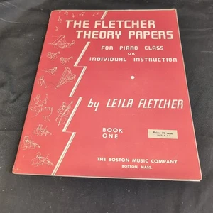fletcher theorie papiere piano sheet mu - Bild 1 von 6