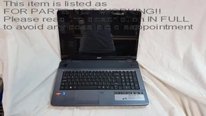 FOR PARTS! Acer Aspire 7540 17.3" AMD Vision Laptop FULL SPECS UNKNOWN - Picture 1 of 14