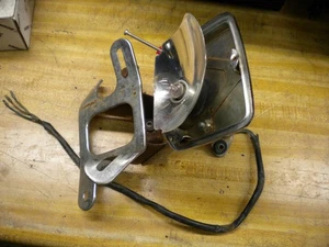 1973 Honda XL 250 XL250 rear taillight tail light lisence plat mount sub harness - Picture 1 of 5