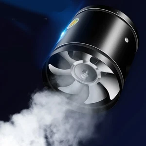 Duct Fan Powerful Ventilation Metal High Speed Copper Wire Motor Round Exhaust - Bild 1 von 17