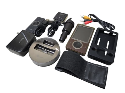 Paquete de reproductor multimedia 1091 Zune 30 GB con accesorios restablecido funcionando listo para Windows 11 Foto 1 de 4