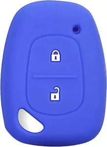 Funda De Silicona Para Llave Renault Trafic Kangoo Master Vivaro Movano Azul - Imagen 1 de 2