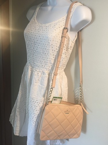 Tracolla e tracolla in pelle Kate Spade Jackson Street Gabriele ~ Nozel nuova con etichette