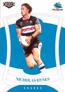 2023 Cronulla Sharks NRL TLA Elite Card - Nicho Hynes - Picture 1 of 3