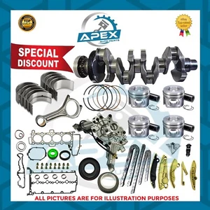 LR Jaguar 204DTA 2.0DIESEL Forgé Vilebrequin Avec Moteur Rebuild Kit Range Rover - Picture 1 of 2