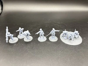 28mm, 3D Printed, WW2, Japanese HQ, (8), Bolt Action. - Bild 1 von 13