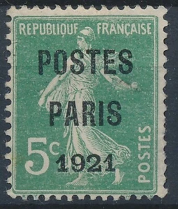 Briefmarke Frankreich Préo 26 obl Ref. KLM 1902/7 - Bild 1 von 1
