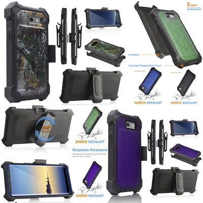 Funda rígida con clip para cinturón Prime/Emerge para Samsung J3 2017/ soporte Foto 1 de 3