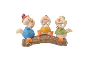 3 Ducks trinket box hand made by Keren Kopal with Austrian crystals - Picture 1 of 12