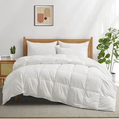 Peace Nest Lightweight & Medium Weight Goose Feather Fiber and Down Comforter - Image 1 of 4