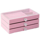 Clear Jewelry Box Stackable Jewelry Case Jewelry Storage Box For Women Girls