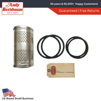 For 1946-1957 Chrysler 8-Cylinder Oil Filter Cartridge Element W/Gasket 1121694. - Image 1 of 4