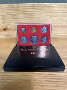 1981-USA Neuwertig Proof Set mit Originalverpackung der Regierung - Bild 1 von 4