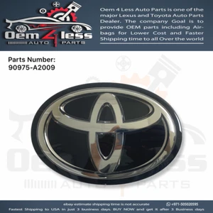 Toyota Corolla Cross Front Grille Emblem Logo Radar 2022 OEM 90975-A2009 - Picture 1 of 5