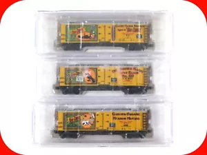 N Scale ***OLD CROAK*** Reefer 3-Pack Set -- Intermountain / Challenger **RARE** - Picture 1 of 3
