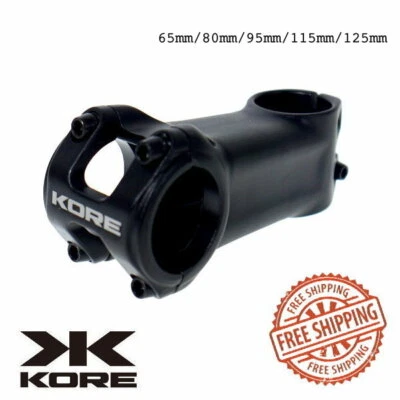 Kore Cubix 1-1/8" Stem Clamp 31.8mm MTB DH Bike Stem Length 65/80/95/110/125mm - Image 1 of 4