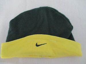 Nike Yellow Green Infant Size Beanie Ski Cap Hat Great Condition