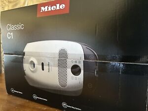 Miele Compact C1 Powerline Canister Vacuum, Mystique Blue **New** FREE SHIPPING!