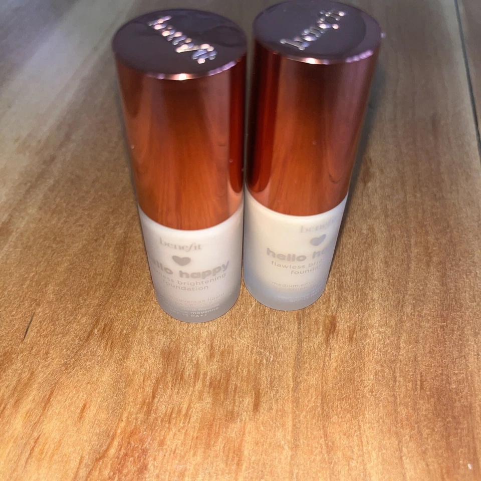 BENEFIT Hello Happy Flawless Brightening Foundation 1 LIGHT Mini See Note