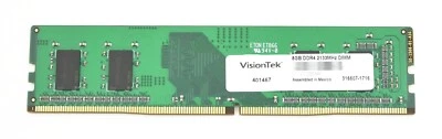 VisionTek 8GB DDR4-2400MHz PC4-19200 DIMM 288-pin CL17 1.2V unbuffered 401467 - Image 1 of 2