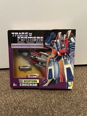 Transformers G1 Serie Conmemorativa II Starscream 2002 Totalmente Nuevo En Caja Nuevo En Caja Foto 1 de 4