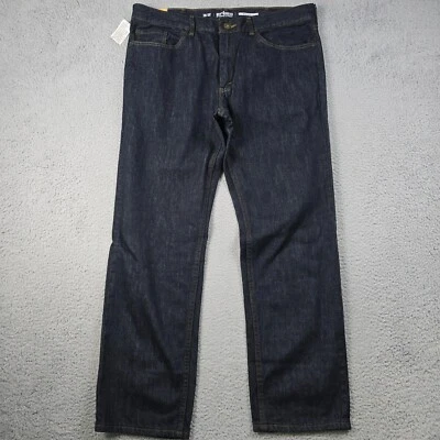 Pantalones de mezclilla Urban Pipeline para hombre 38X32 azul lavado oscuro calce regular al aire libre nuevos con etiquetas Foto 1 de 4