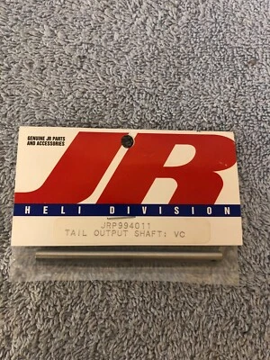 Helicóptero vintage RC JR JRP994011 94011 eje de salida de cola vibración 90 Vigor CS Foto 1 de 2