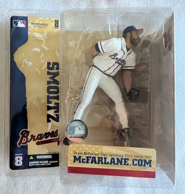 McFarlane 2004 John Smoltz #29 Atlanta Braves MLB Serie 8 Salón de la Fama 2015 Foto 1 de 4